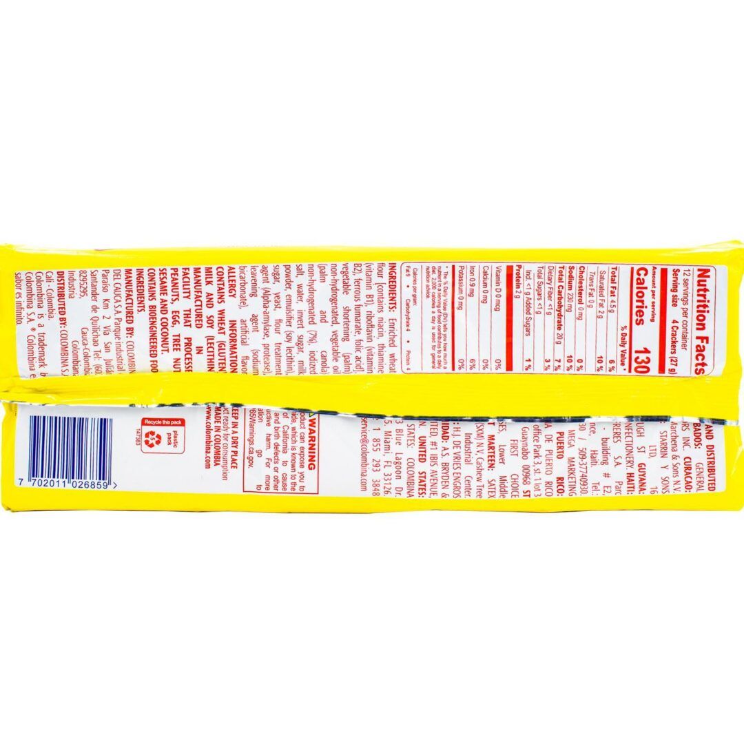 Colombina Crakenas Mantequilla