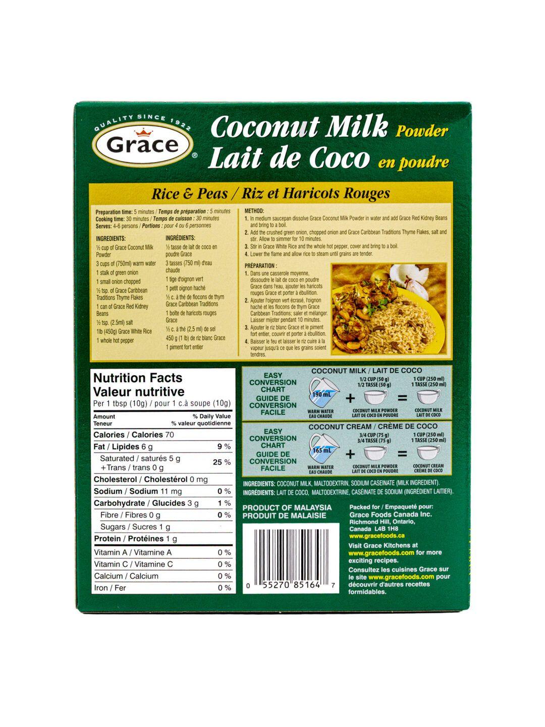 Grace Coconut Milk Powder
