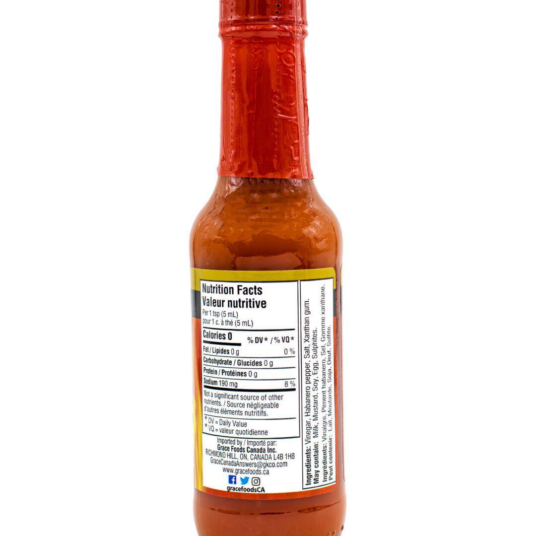 Grace Habanero Hot Pepper Sauce