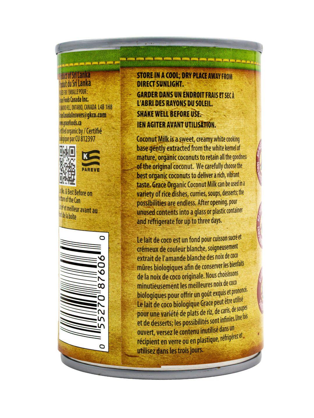 Grace Organic Coconut Milk
