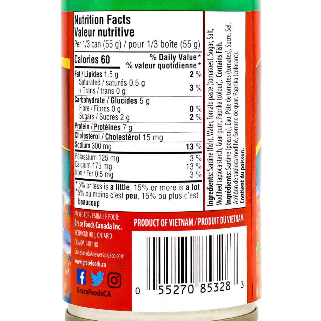 Grace Sardines in Tomato Sauce