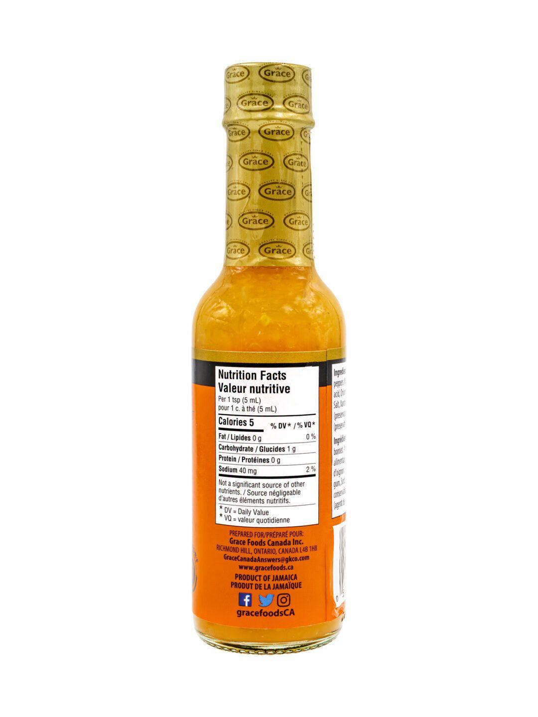 Grace Scotch Bonnet Hot Pepper Sauce