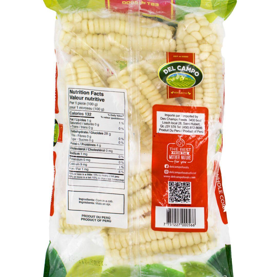 Del Campo Frozen Choclo Entero (INST)