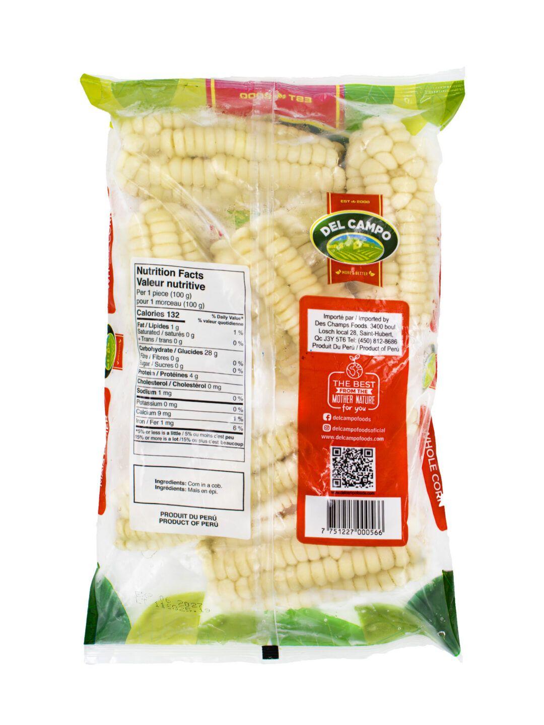 Del Campo Frozen Choclo Entero (INST)