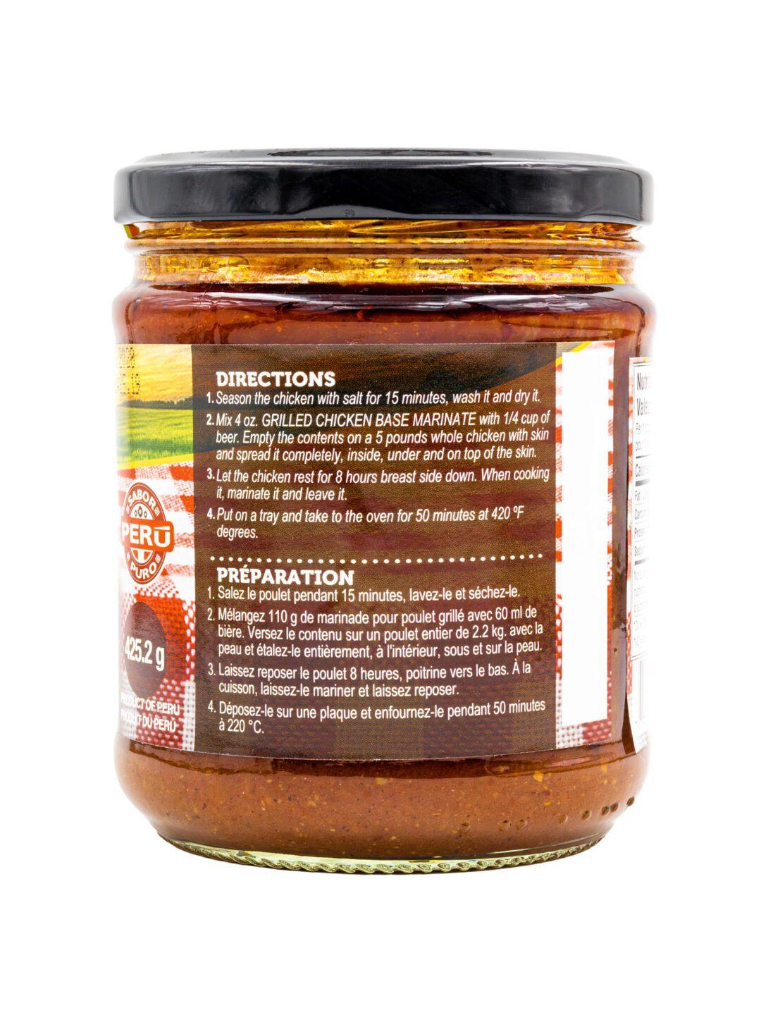 Del Campo Peruvian Chicken Marinade