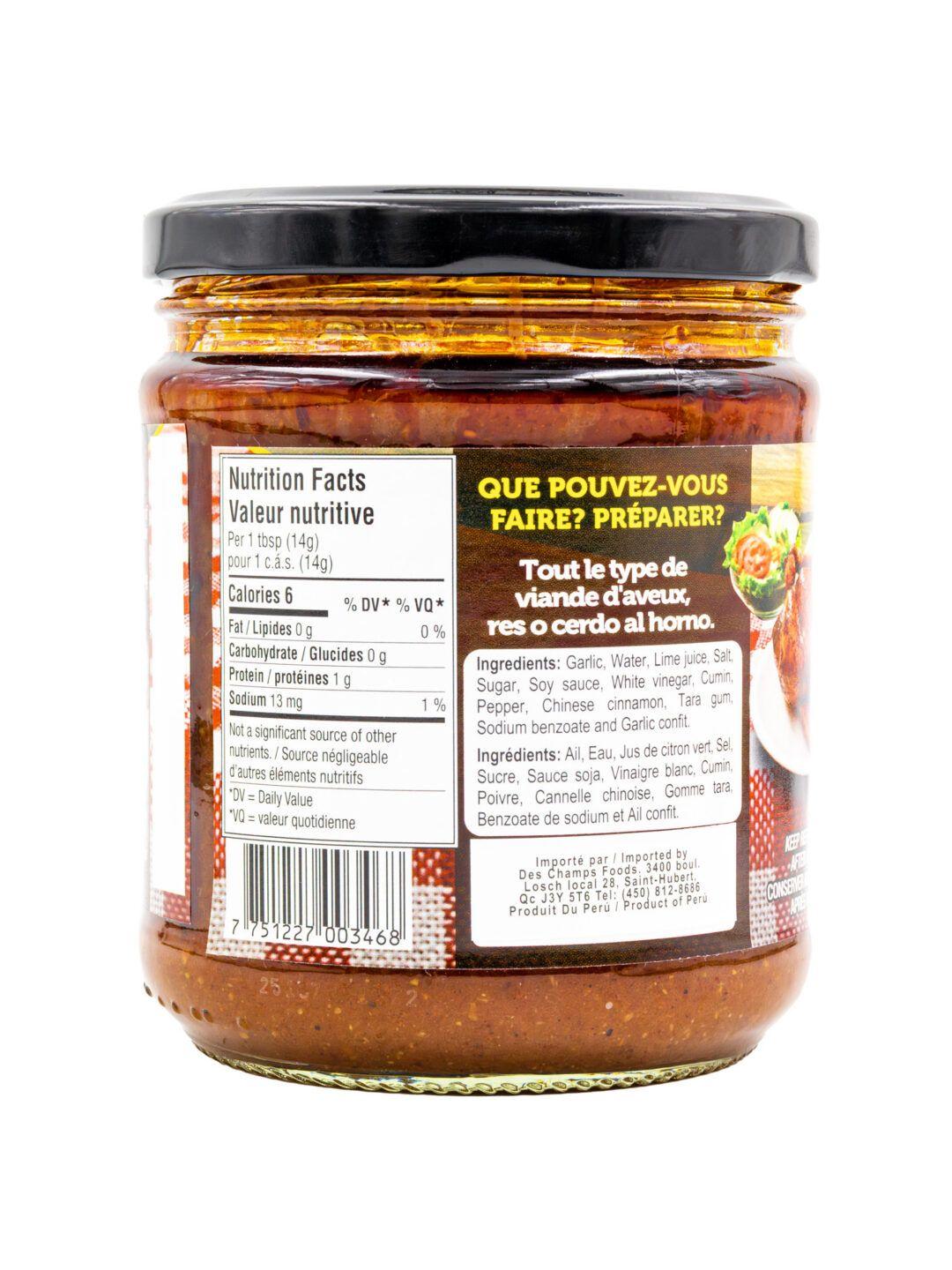 Del Campo Peruvian Chicken Marinade