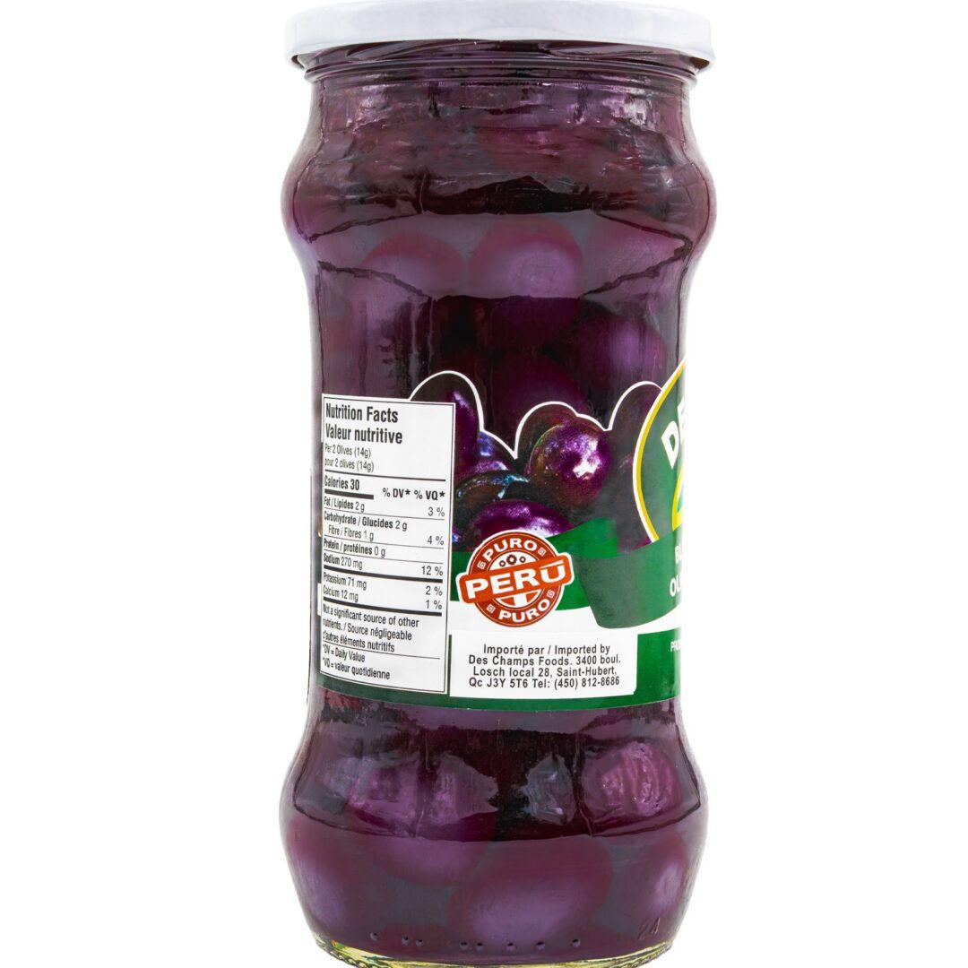 Del Campo Aceitunas Black Olives