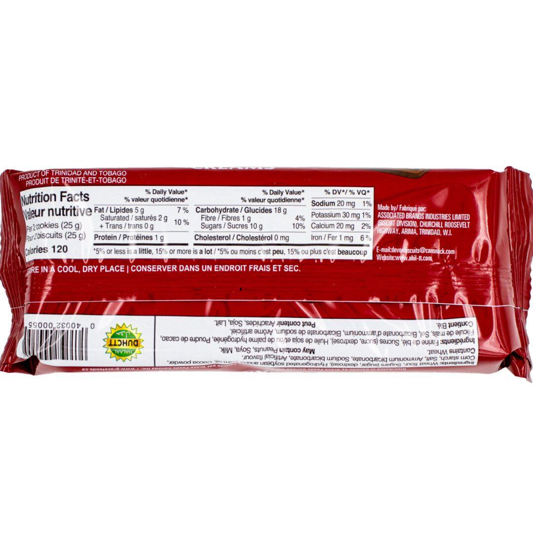 Devon Bourbon Cream Biscuit