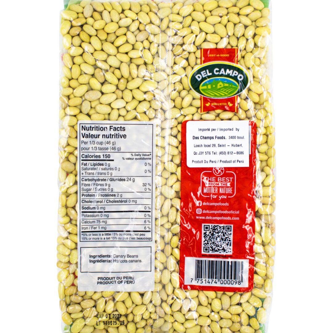 Del Campo Canary Beans (INST)