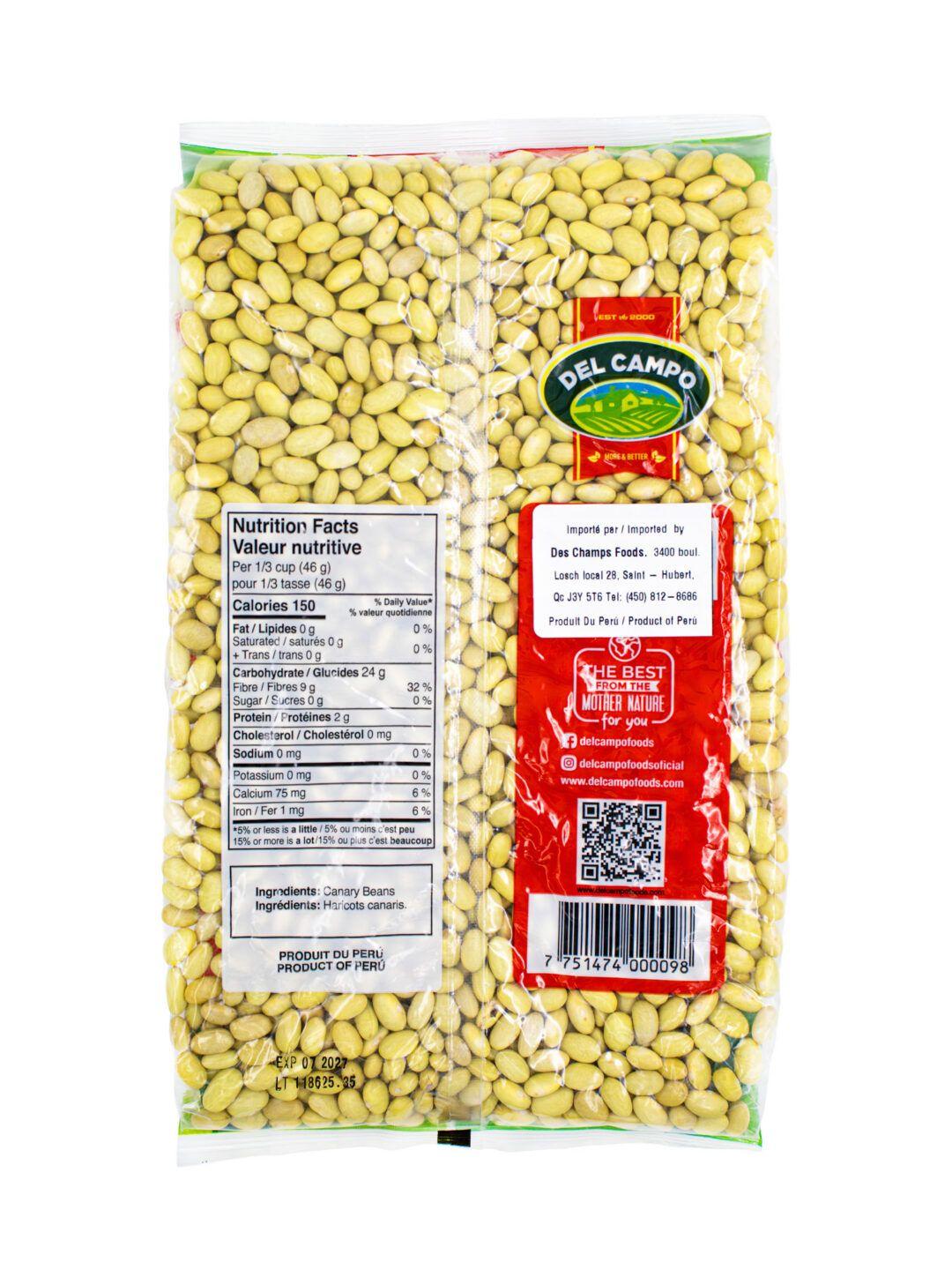 Del Campo Canary Beans (INST)