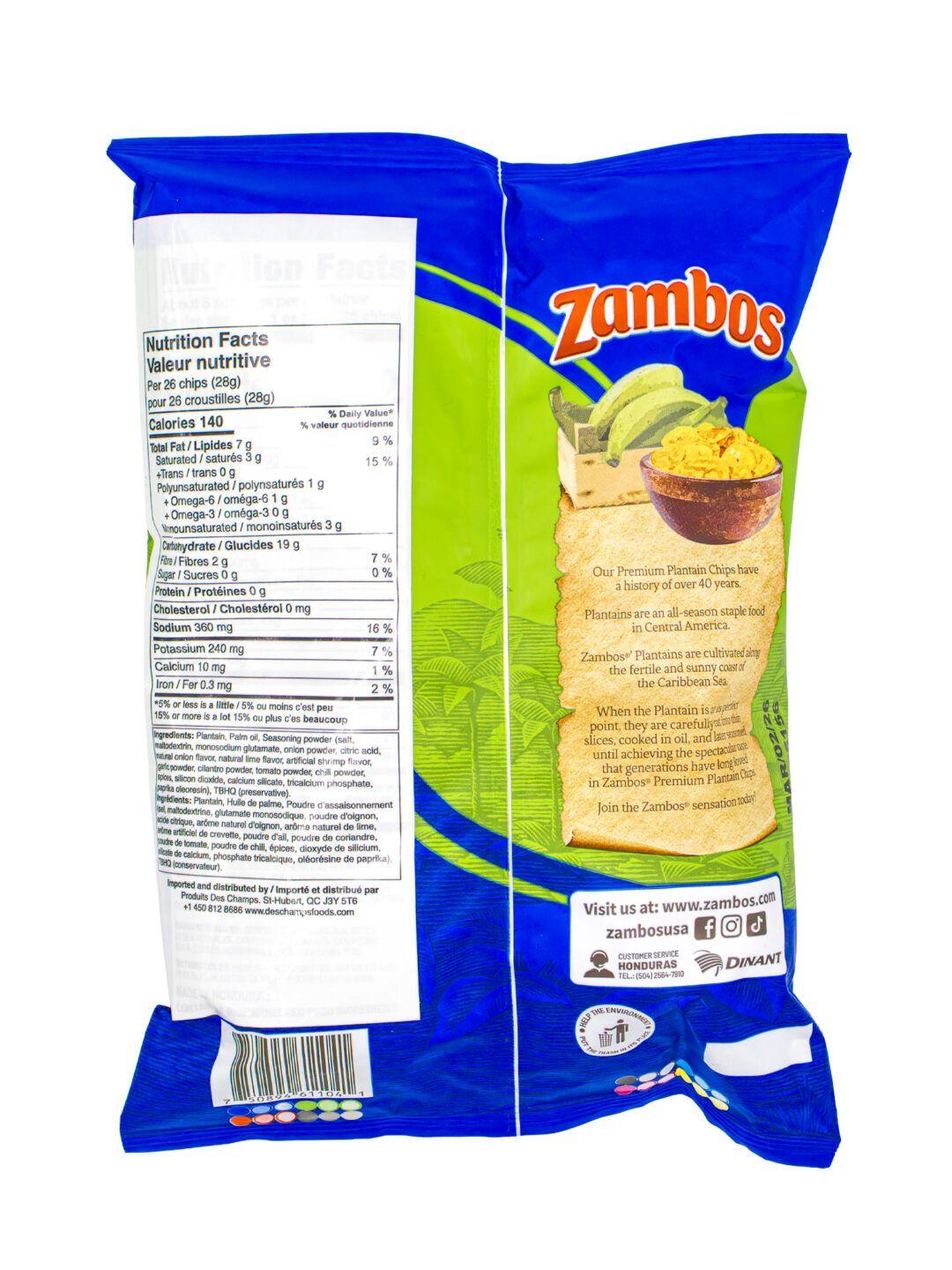 Yummies Zambos Ceviche Plantain