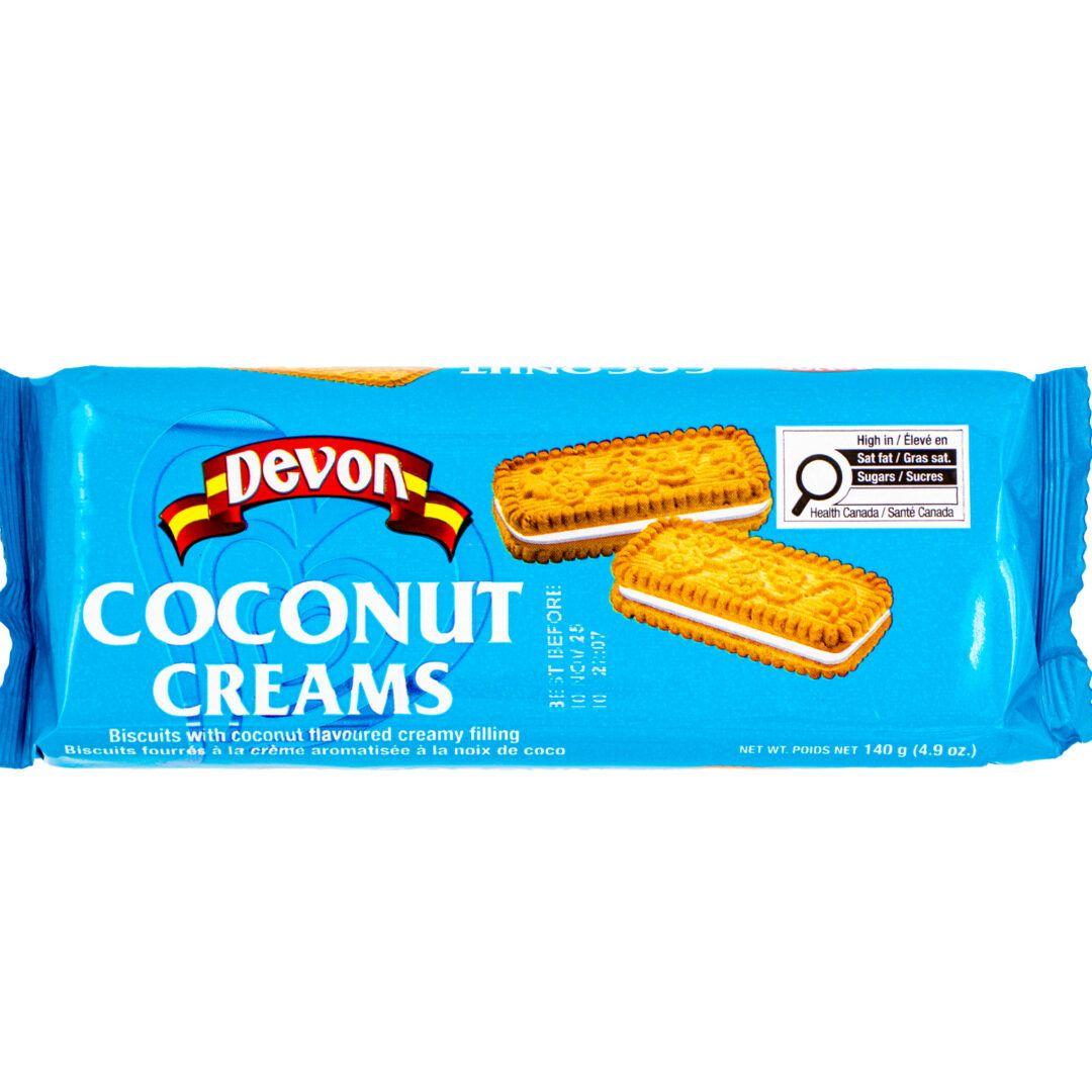 Devon Coconut Cream Biscuit