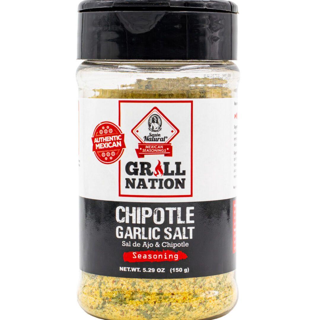 Sazon Natural Chipotle Garlic Salt