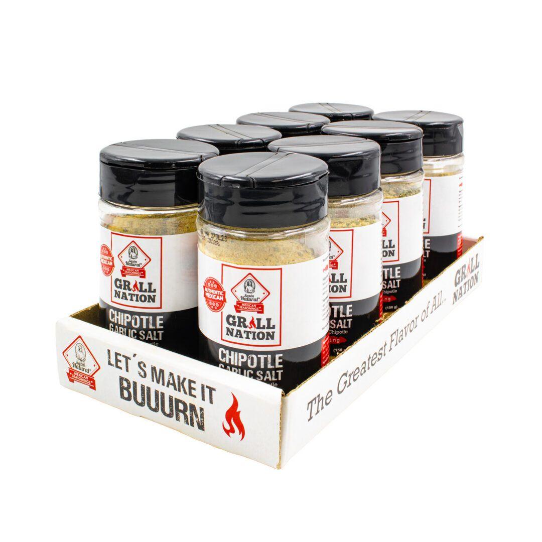 Sazon Natural Chipotle Garlic Salt