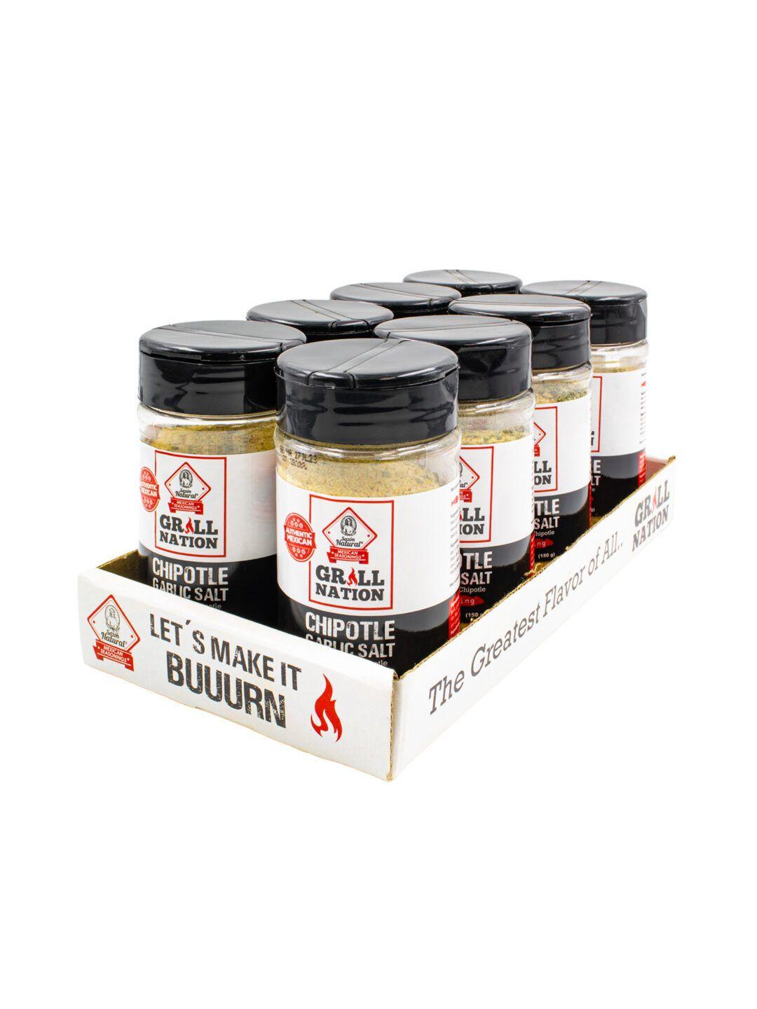 Sazon Natural Chipotle Garlic Salt