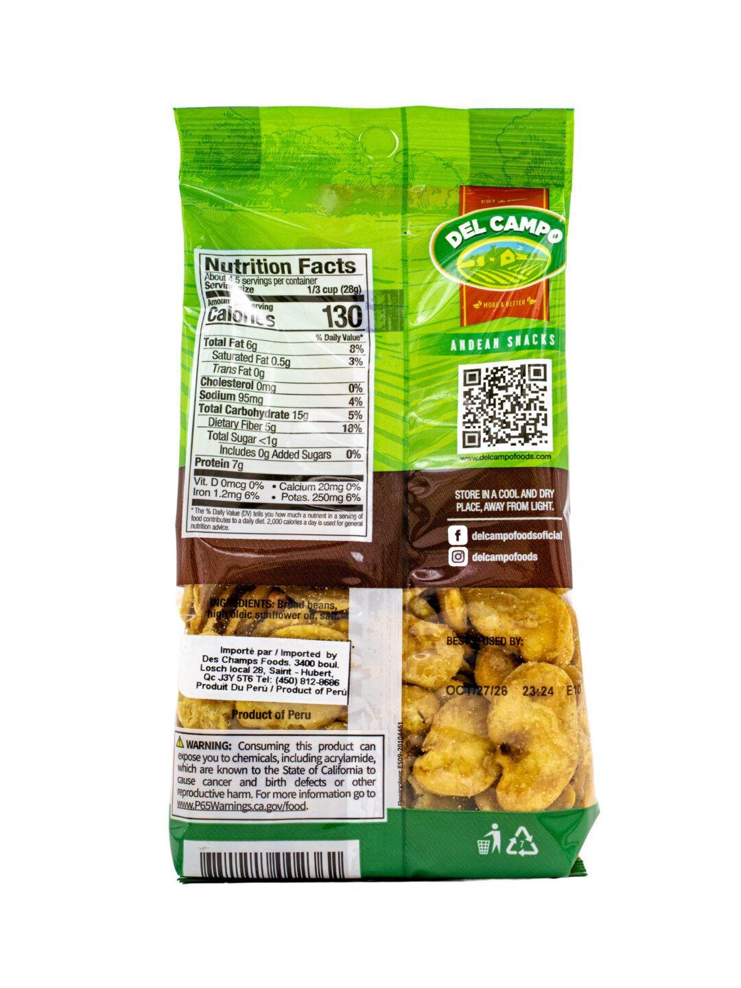 Del Campo Habas Fritas Broad Beans