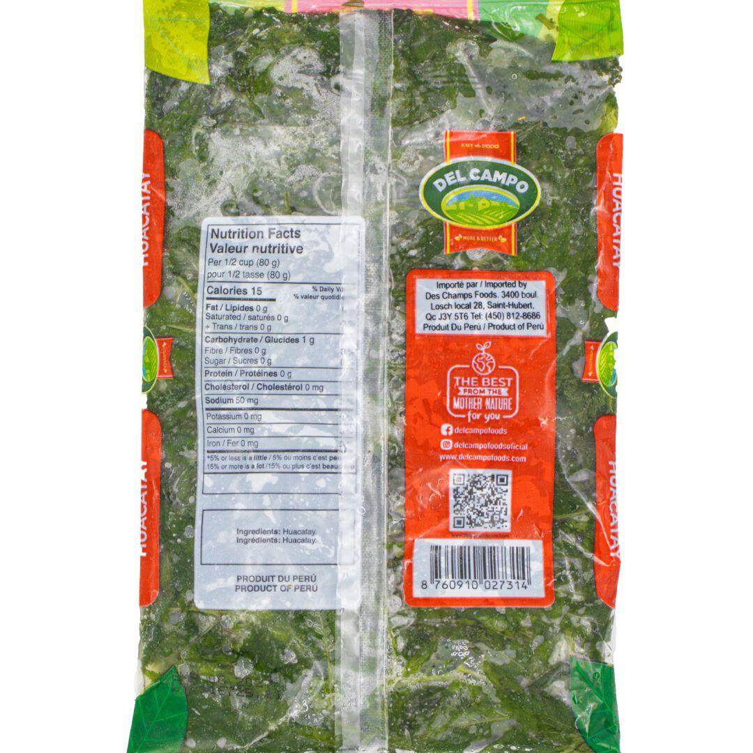 Del Campo Frozen Huacatay