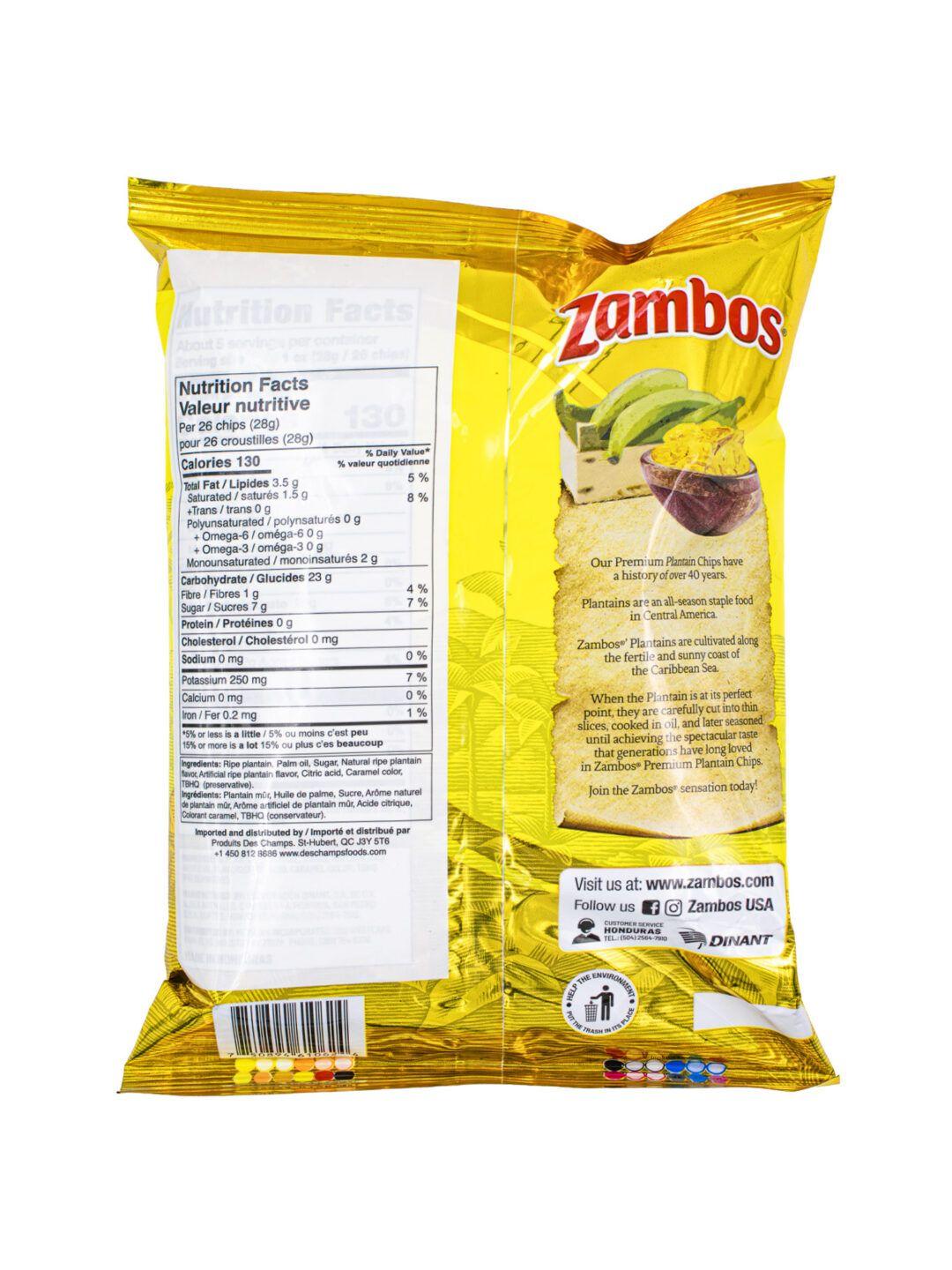 Yummies Zambos Maduritos Plantain
