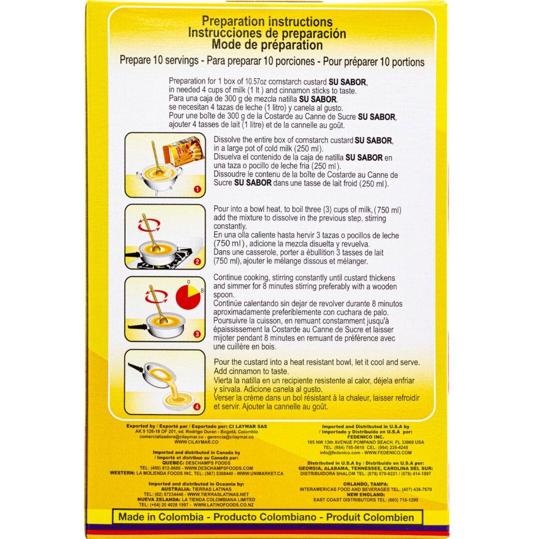 Su Sabor Natilla Tres Leches