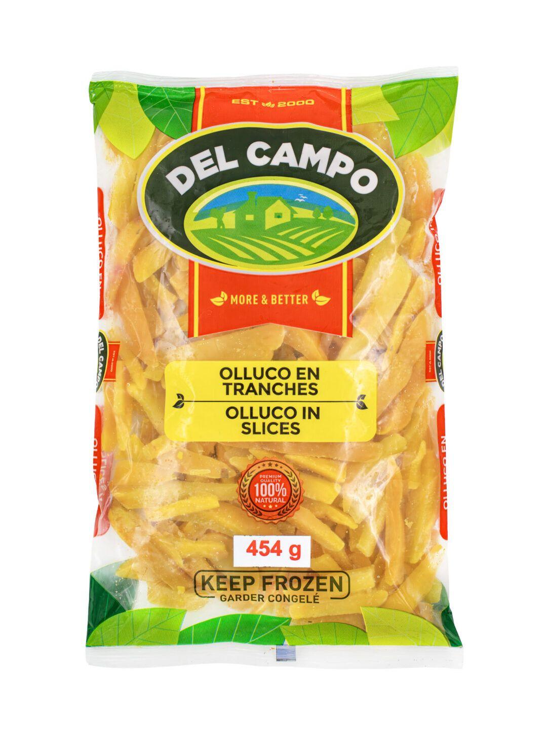 Del Campo Frozen Olluco Slices