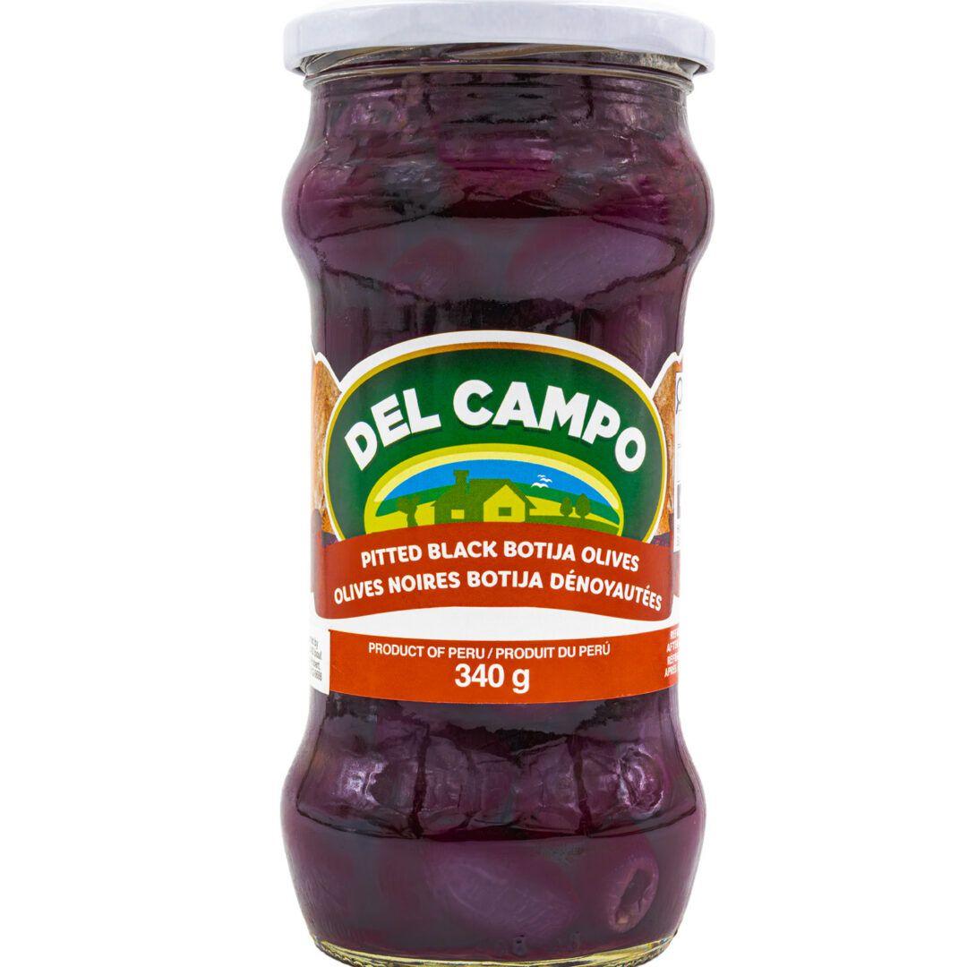 Del Campo Aceitunas Pitted Black Olives