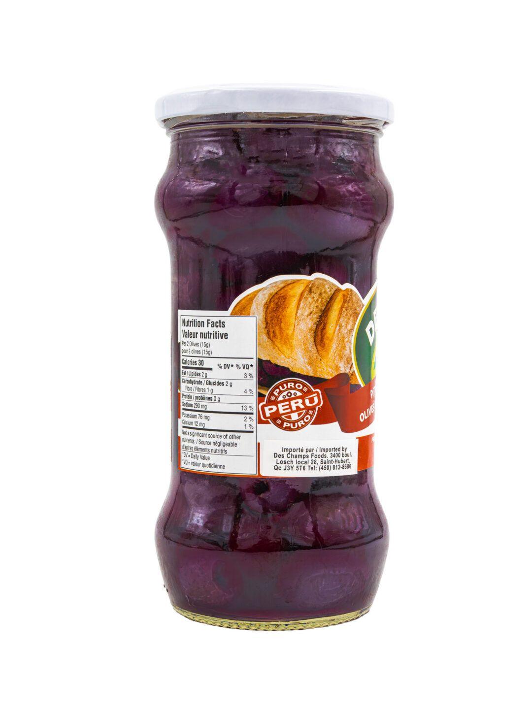 Del Campo Aceitunas Pitted Black Olives