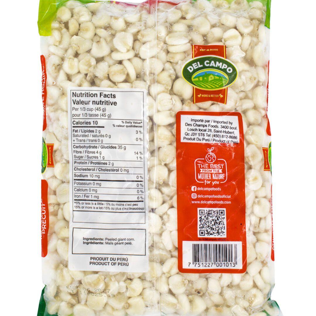 Del Campo Frozen White Hominy (INST)
