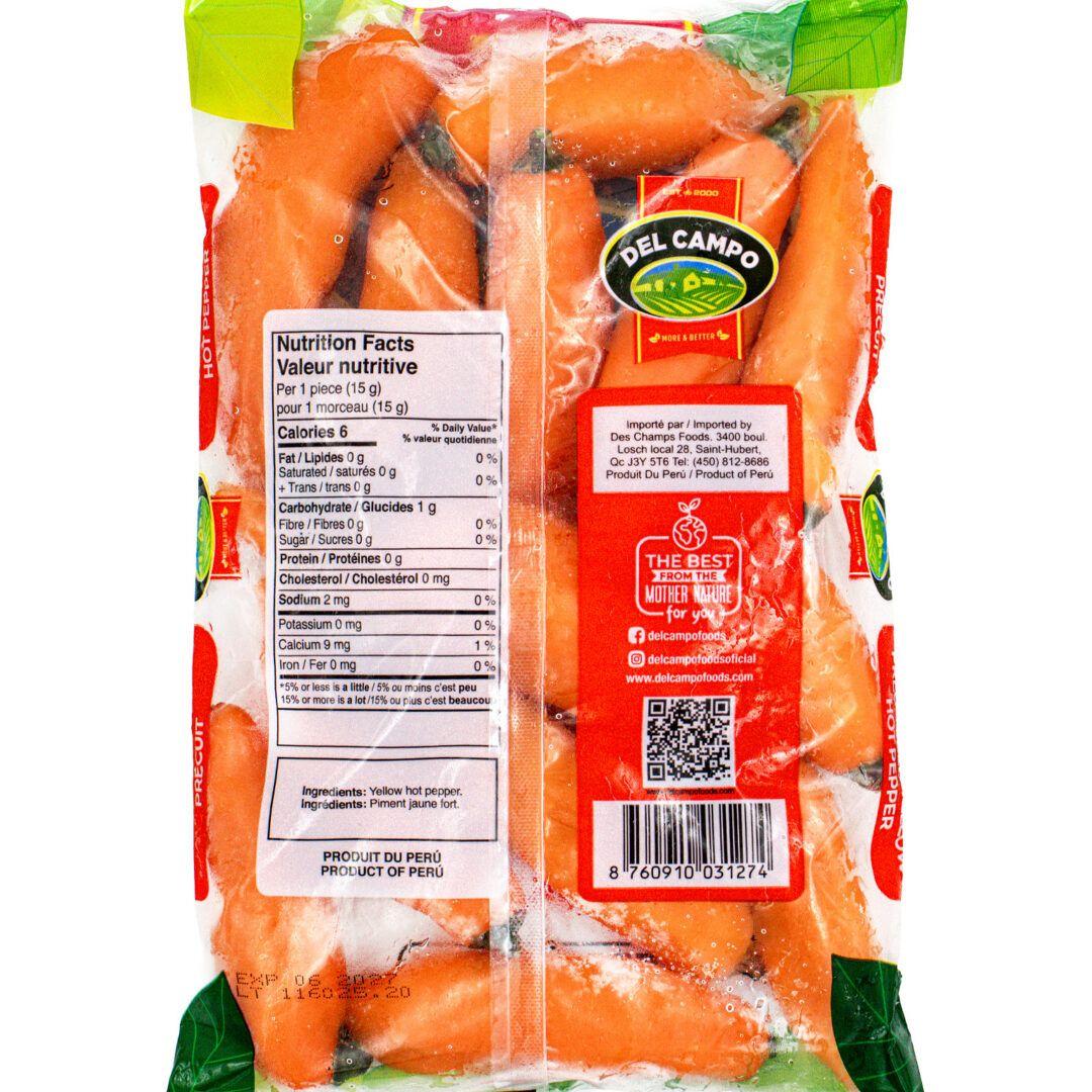 Del Campo Frozen Yellow Hot Pepper