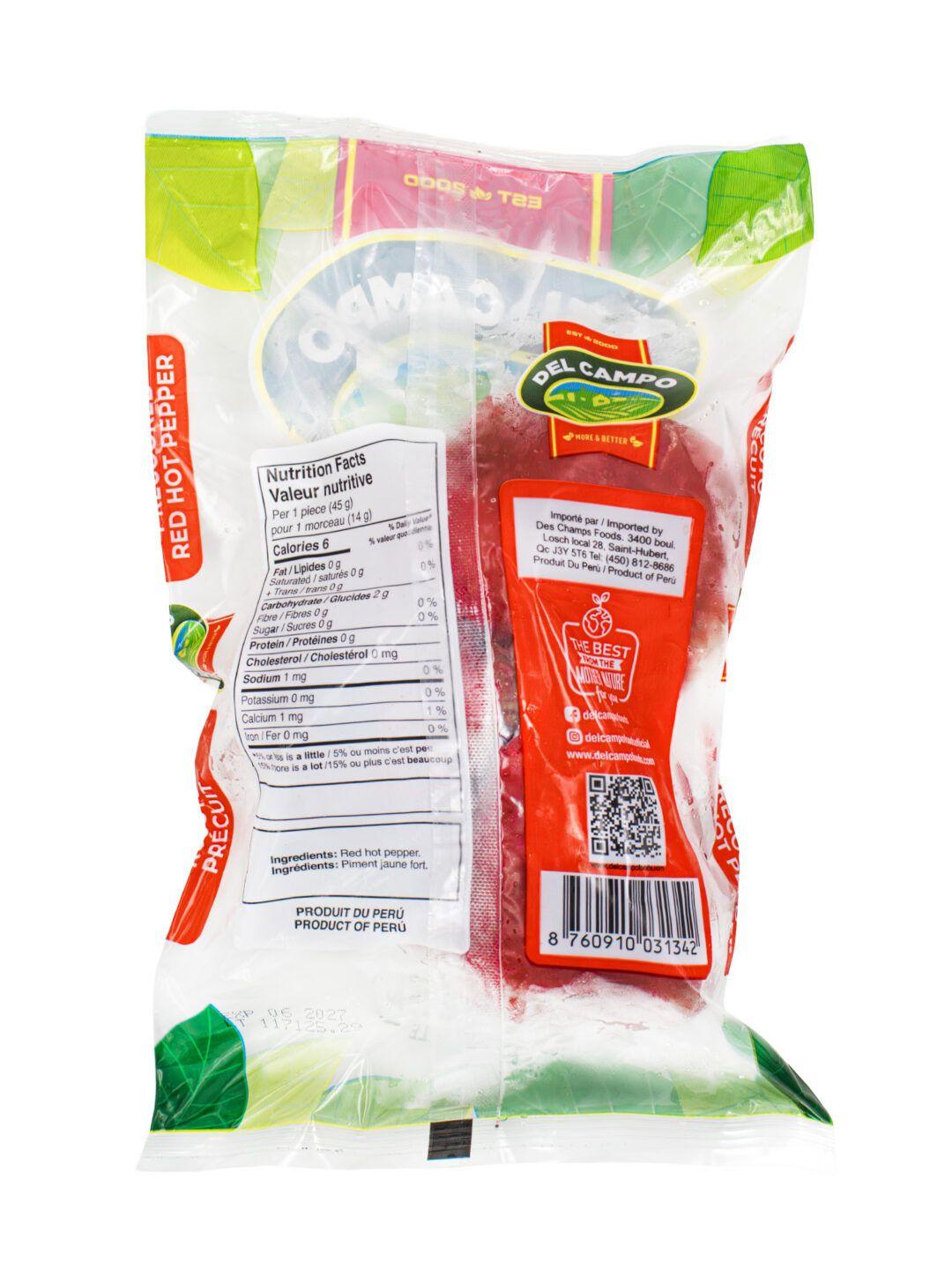Del Campo Frozen Rocoto Hot Pepper