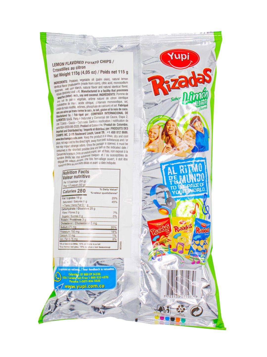 Rizadas Mega Limon