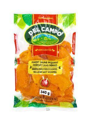 Del Campo Frozen Yellow Seedless Hot Pepper