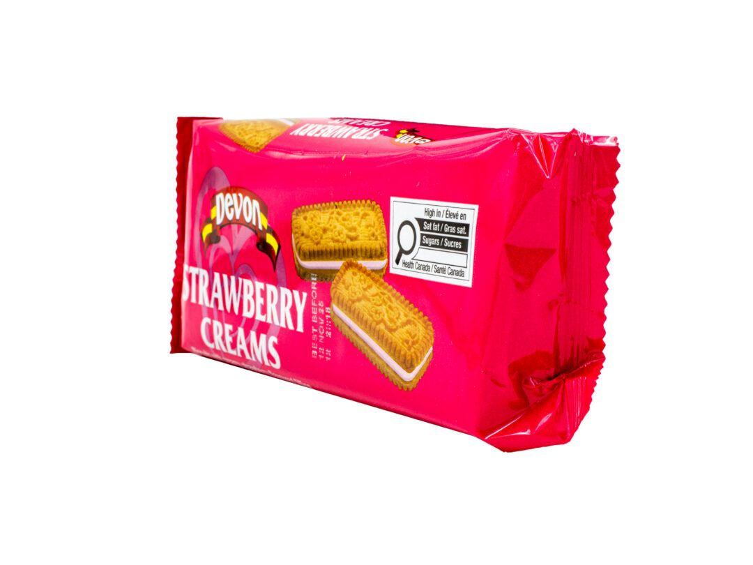 Devon Strawberry Creams Biscuit