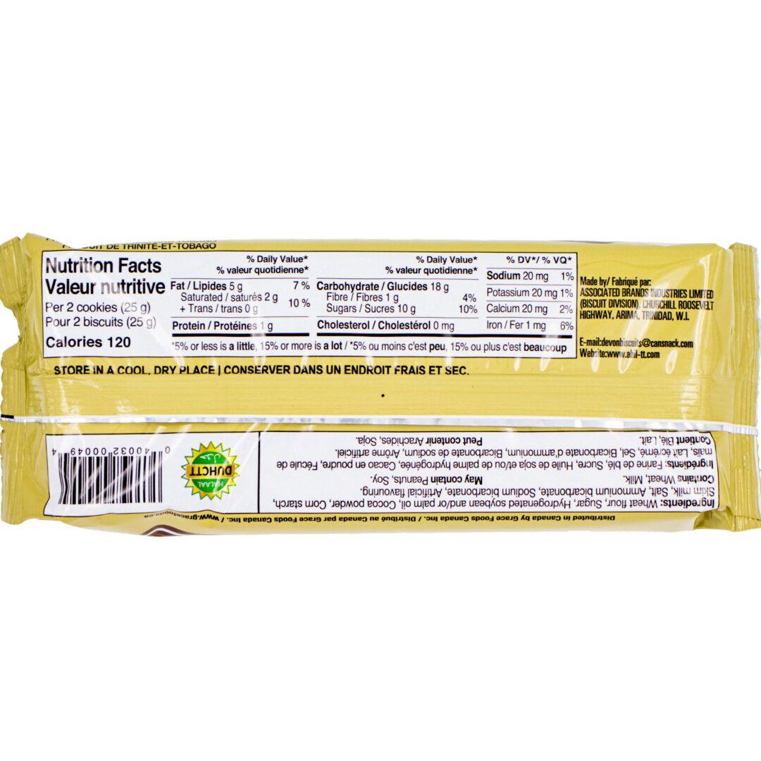 Devon Vanilla Cream Biscuit