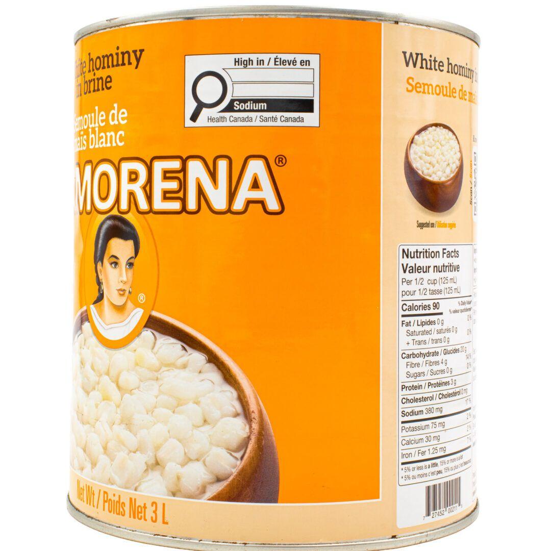 La Morena White Hominy