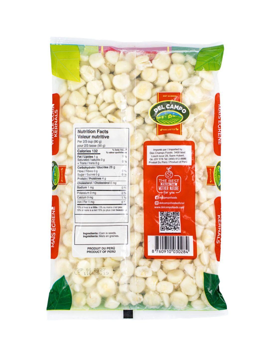 Del Campo Frozen Choclo Desgranado