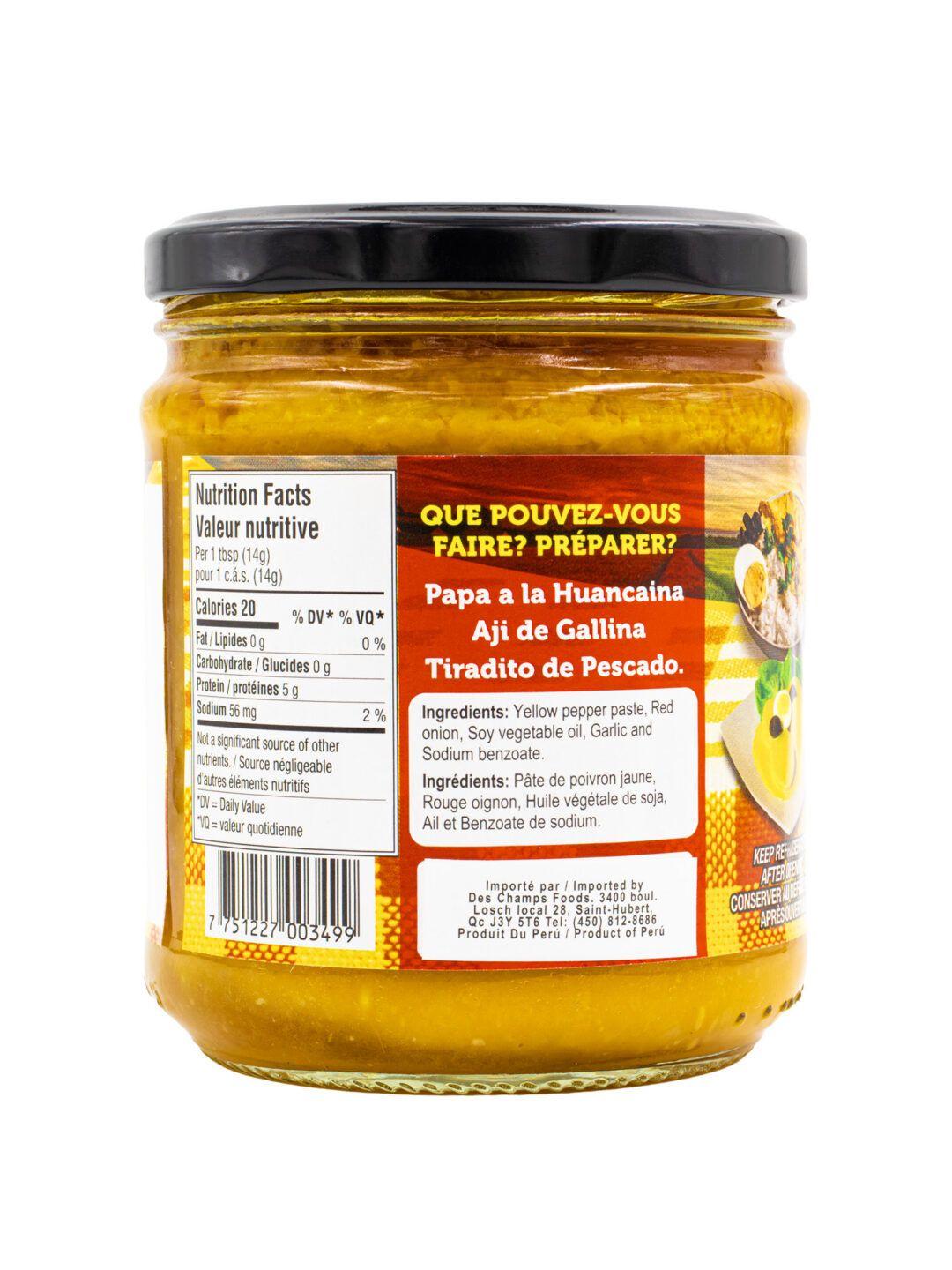 Del Campo Yellow Hot Pepper Base