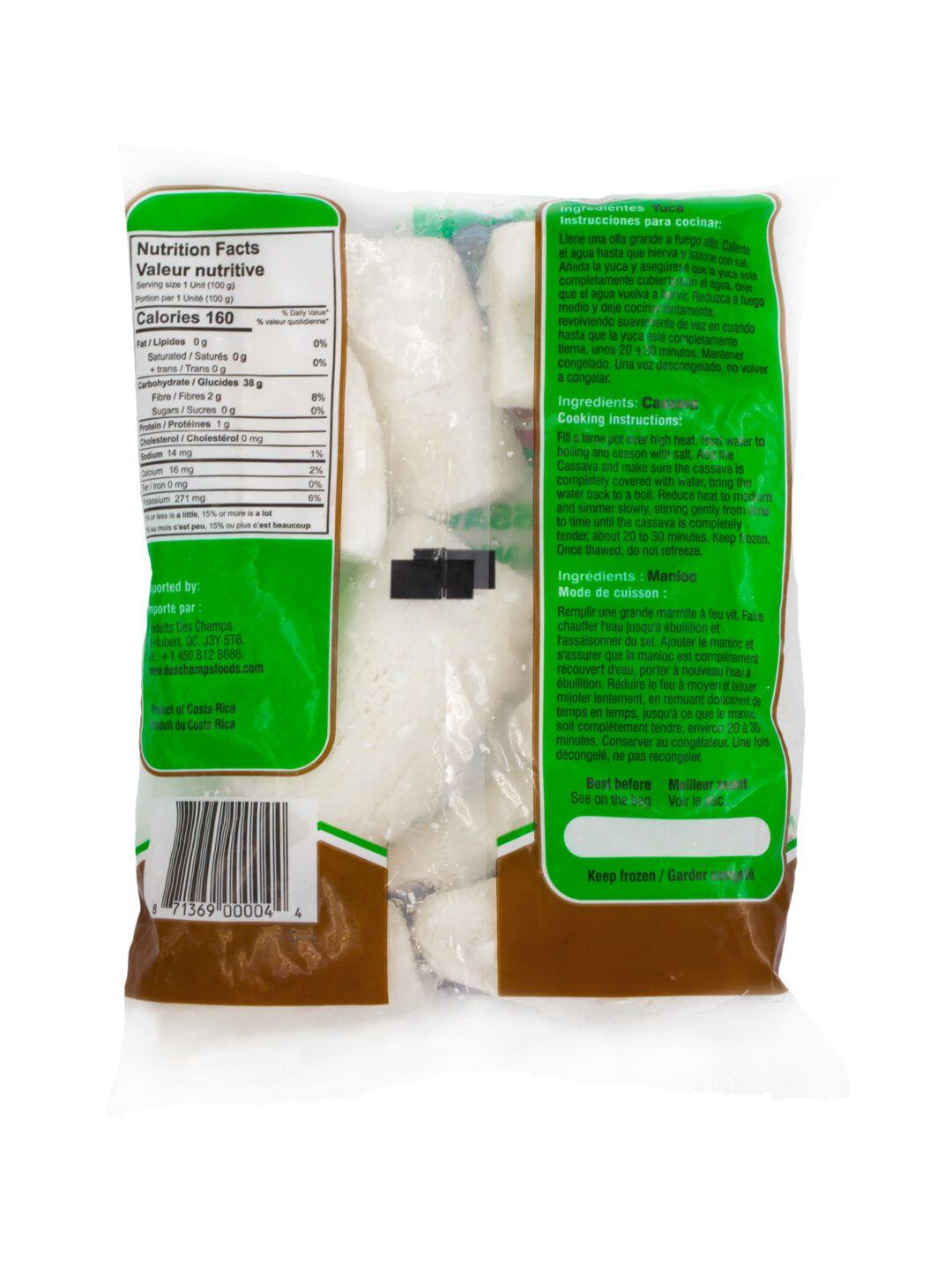 Al Campo Frozen Cassava Yuca