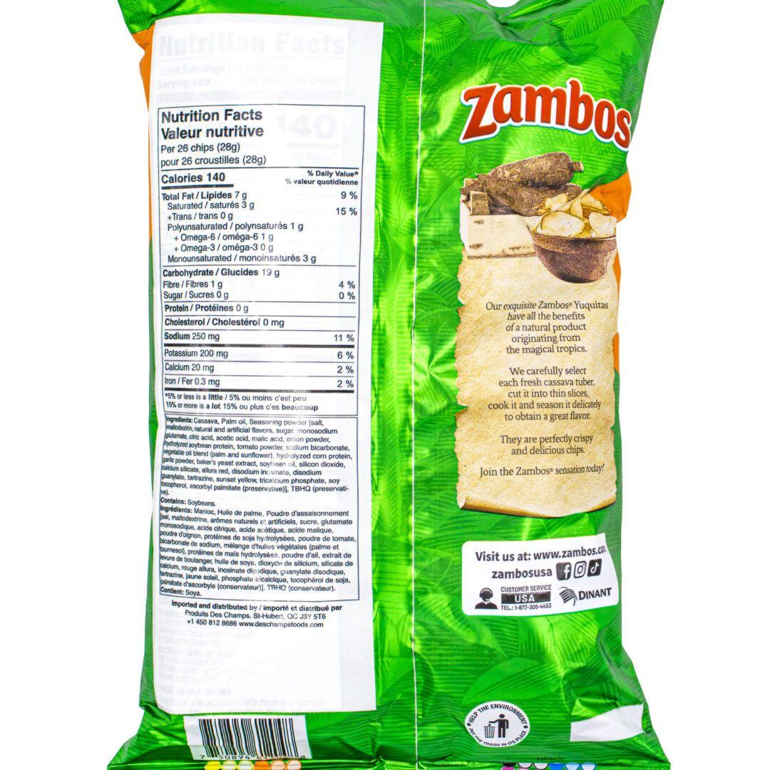 Yummies Zambos Cassava Chile Toreado