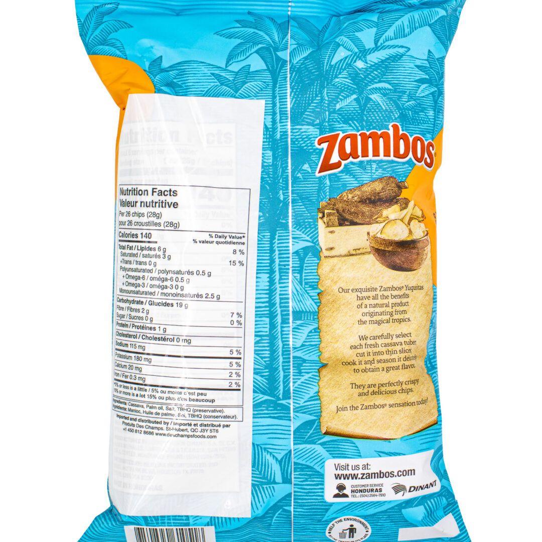 Yummies Zambos Salted Cassava