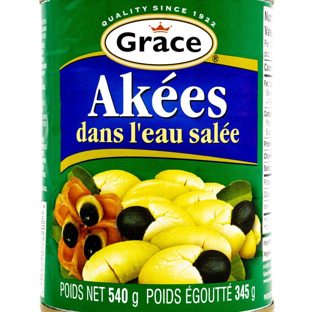 Grace Ackees in Salt Water