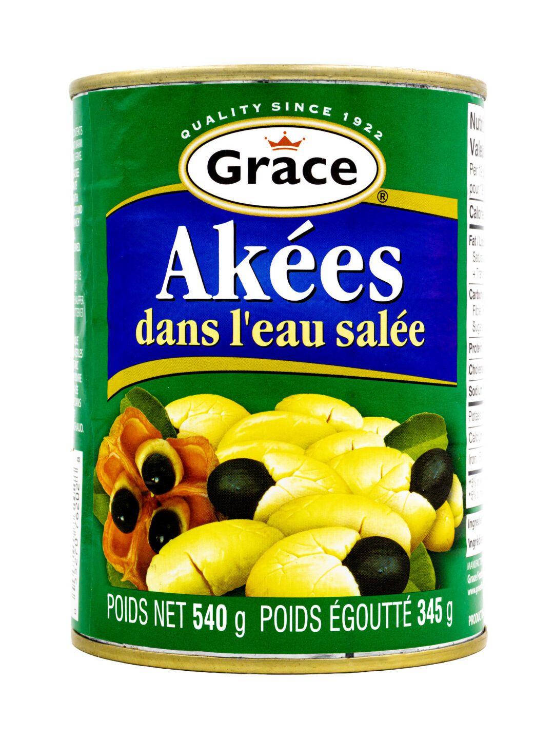 Grace Ackees in Salt Water