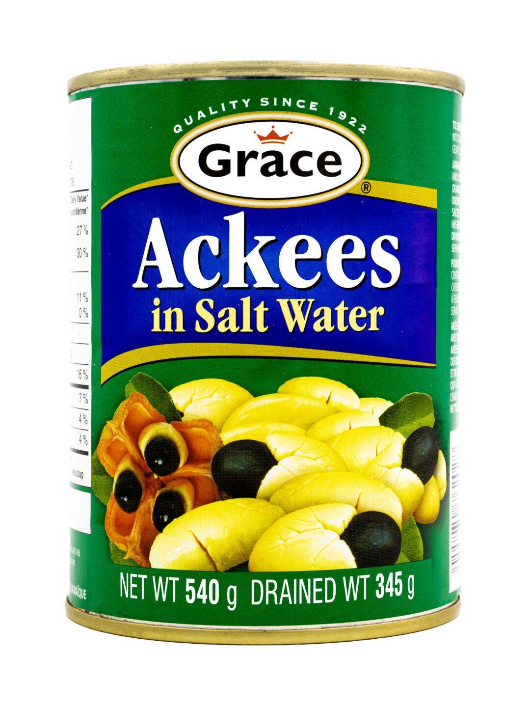 Grace Ackees in Salt Water