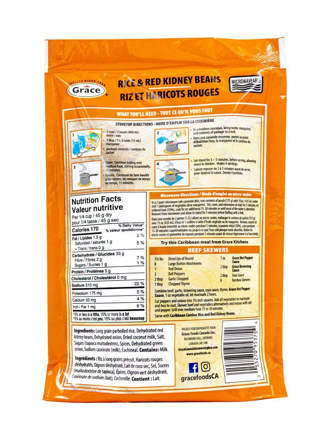 Grace Caribbean Red Kidney Rice