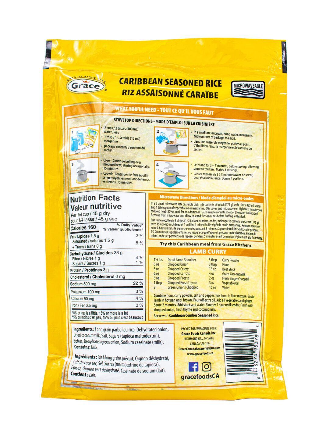 Grace Caribbean Seasoned Rice