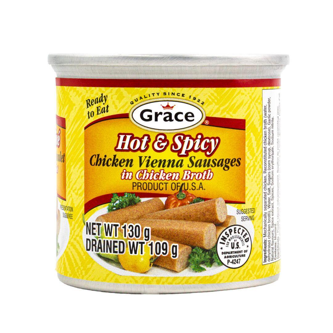 Grace Chicken Vienna Sausages Hot & Spicy