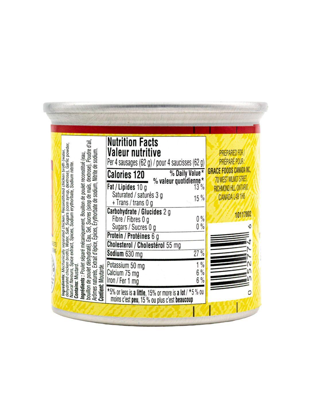 Grace Chicken Vienna Sausages Hot & Spicy