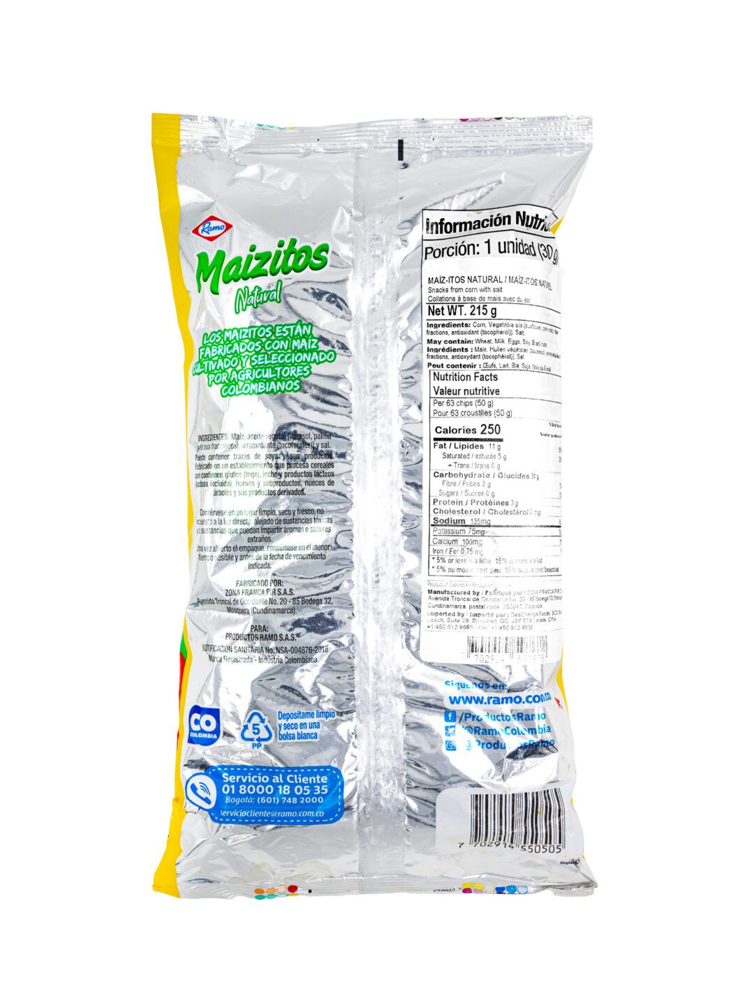 Ramo Maiz-itos Naturals