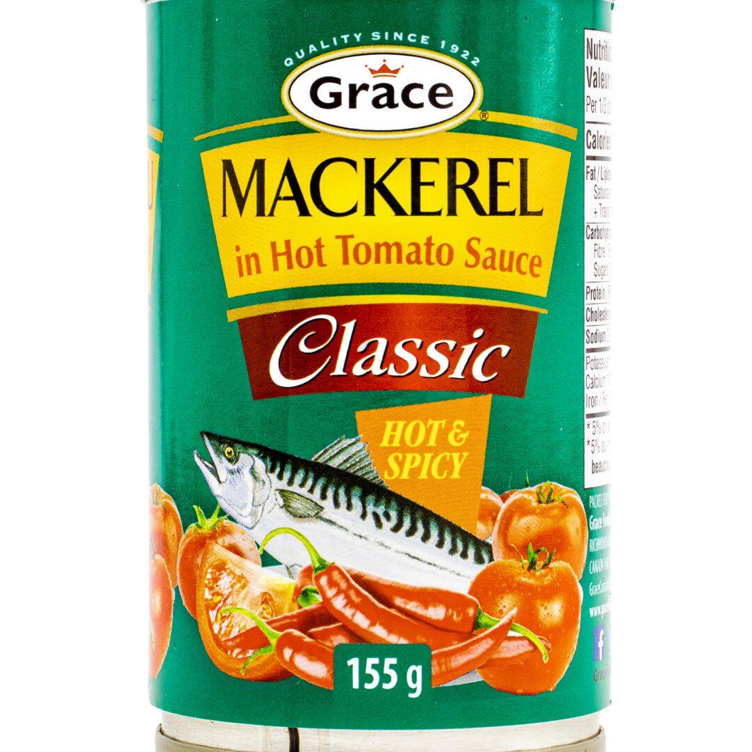 Grace Mackerel in Tomato Sauce w/Hot Chili