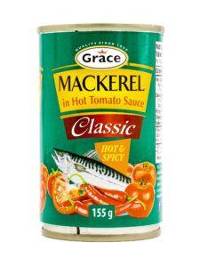 Grace Mackerel in Tomato Sauce w/Hot Chili