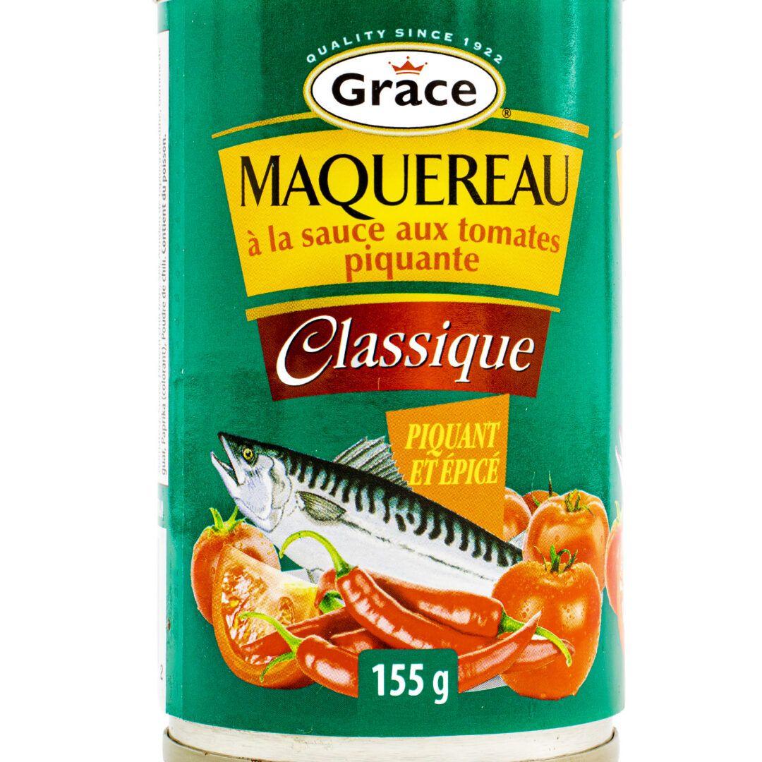 Grace Mackerel in Tomato Sauce w/Hot Chili